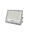 50W Solara LED projektør med solcelle - 1000lm, IP65, 5000K, grå, inkl. fjernbetjening og solcellepanel