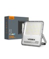 30W Solara LED projektør med solcelle - 3740lm, IP65, 5000K, 96Wh batteri, aluminium, udendørs