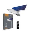 LED Solcelle gadelampe - 2500 lumens, Inkl. fjernbetjening, solcelle, IP65