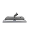 LED solcelle gadelampe - 4300 lumens, inkl. fjernbetjening