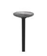 12W Solara LED parklampe med sensor - 1400lm, IP54, 360 grader, 3.2V, CCT, sort finish