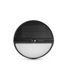 LEDlife 500lm solcelle væglampe med sensor - IP54, 5000K, sort, 220x220mm, bevægelsessensor