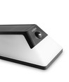 500lm Solara LED væglampe med sensor - IP54, 5000K, sort, solcelle, udendørs