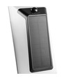 500lm Solara LED væglampe med sensor - IP54, 5000K, sort, solcelle, udendørs
