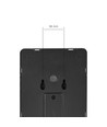 500lm Solara LED væglampe med sensor - IP54, 5000K, sort, solcelle, udendørs