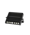 Solcelle LED væglampe med sensor, 600lm - 5000K, IP54, sort, bevægelsessensor