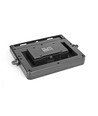 Solcelle LED væglampe med sensor, 600lm - 5000K, IP54, sort, bevægelsessensor