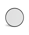 44W LED loftslampe med backlight - Ø50cm, IP54, sort, 3-CCT, 109lm/W, inkl. lyskilde