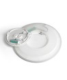 DL5R loftlampe 22W - LED, dekorativ bagbelysning, CCT justerbar, 220V, hvid