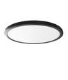 Loftlampe 22W - CCT justerbar, 220V, sort, LED, dekorativ bagbelysning