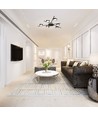 6x GX53 loftlampe med backlight, 9W - Sort, 2700K, 830lm, IP20, uden lyskilde til GX53 fatning