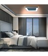 Edge loftlampe 72W - LED, sort, 230V, 7500lm, forbrug 72W