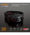 LED pandelygte genopladelig - 5000K, 330lm, IP67