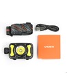 LED pandelampe - 5000K, 700 lumen, genopladelig, IP55