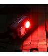 LED pandelampe - bevægelsessensor + 185m rækkevidde, 1800mAh, genopladelig, IP55