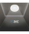 Dæmpbar 30W/60W Designer loftlampe - Ø51cm, justerbar kulør, hvid, inkl. fjernbetjening