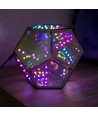 Infinity mirror light - RGBW, 9W, USB tilslutning, inkl. fjernbetjening