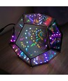Infinity mirror light - RGBW, 9W, USB tilslutning, inkl. fjernbetjening