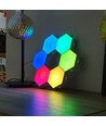 RGBIC Hexagon Væglys 10 stk. sæt