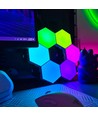 10 stk. RGBIC Hexagon Væglys - Sæt