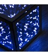 Infinity Cube 15x15 RGBIC - 3D lys effekt, inkl. fjernbetjening, USB tilslutning