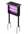 Solcelle insektlampe - Sort, IP65, 10W, dækker op til 60m2