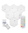 10 stk. RGBIC Hexagon Væglys - Sæt
