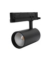 29W Dæmpbar sort skinnespot - LEDlife, 140 lm/W, RA 90, 38 grader, 3-faset