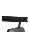 29W Dæmpbar sort skinnespot - LEDlife, 140 lm/W, RA 90, 38 grader, 3-faset