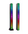 RGBIC music sync desk light - 18cm, indb. batteri, Bluetooth