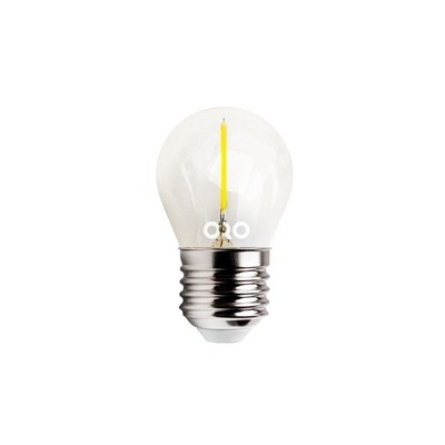 LED-POL 1,3W LED pære - G45, kultråd, E27 - Dæmpbar : Ikke dæmpbar, Kulør : Varm