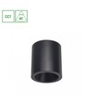 7W Chloe komplet LED påbygningsspot - CCT, Ø9cm, sort, UGR19, 45 grader, inkl. lyskilde