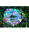 5m RGBIC LED lyskæde - 5V USB, 50 LED, klar ledning, fjernbetjening + bluetooth