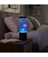 Fiskelampe RGB 23cm høj - Ø9 cm, perfekt til børn og barnlige sjæle
