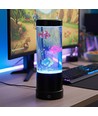 Fiskelampe RGB 30cm høj - Ø11 cm, perfekt til børn og barnlige sjæle