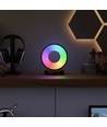 Cirkel RGBIC lampe - 18x15cm, Bluetooth, 5V USB