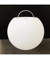 Ø10 cm RGB LED bold - Genopladelig, med fjernbetjening, IP66