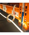 10 stk. krog til montering af 230V strip - Ø65mm hul