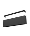 Grid S armatur 12W - overflademonteret, CCT, 230V, 40°, IP20, 222x26x60mm, sort, Spectrum