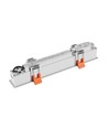 12W GRID S loftlampe - 1200lm, CCT, hvid kant