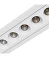 12W GRID S loftlampe - 1200lm, CCT, hvid kant