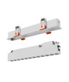 12W GRID S loftlampe - 1200lm, CCT, hvid kant