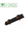 12W GRID S indbygningsspot - 1200lm, 40 grader, CCT, hvid kant