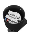 6W LED indbygningsspot - CCT, hvid kant, 230V