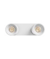Loftlampe med 2 spots, GU10 - Hvid, IP20 indendørs, uden lyskilde