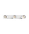 Loftlampe med 3 spots, GU10 - Hvid, IP20 indendørs, uden lyskilde