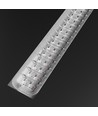 60x60 ALGINE DOPPIO LED panel, 40W - 150lm/W, Sort ramme, 5 års garanti, indbygning/påbygning