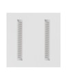60x60 LED panel, 40W - 150lm/W, 5 års garanti, indbygning/påbygning, 80 grader