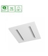 60x60 LED panel, 40W - 150lm/W, 5 års garanti, indbygning/påbygning, 80 grader