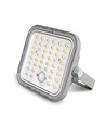 Led solcelleprojektør - med bevægelsessensor, 5000k